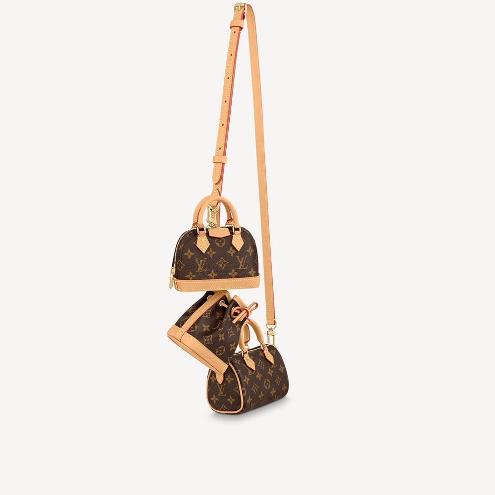 NEW— Collector’s Item. Authentic LOUIS VUITTON Monogram Trio Mini Icones.